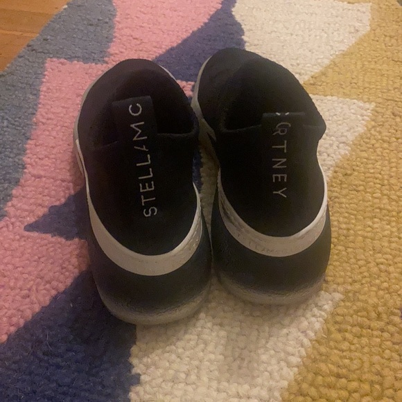 Stella McCartney Loop Sock sneakers 38 8 Black - Picture 3 of 4